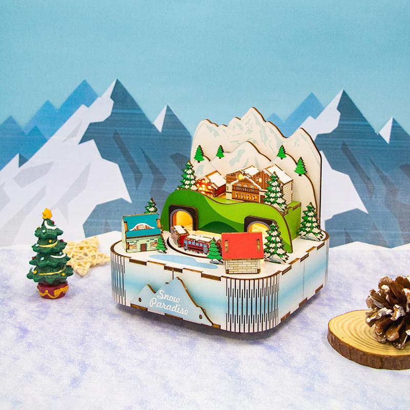 八音盒-雪山列車